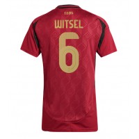 Belgicko Axel Witsel #6 Domáci Ženy futbalový dres ME 2024 Krátky Rukáv
